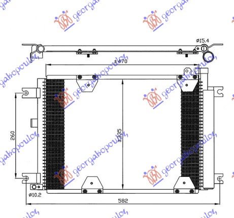 CONDENSER 1.6-2.0-2.5cc (47,5x33x1.8)