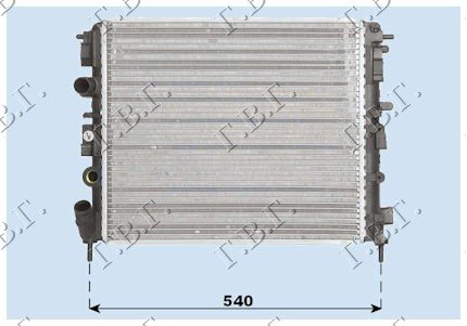 RAD.PET-DSL(48x41) W/PUMP-W/O PIPE