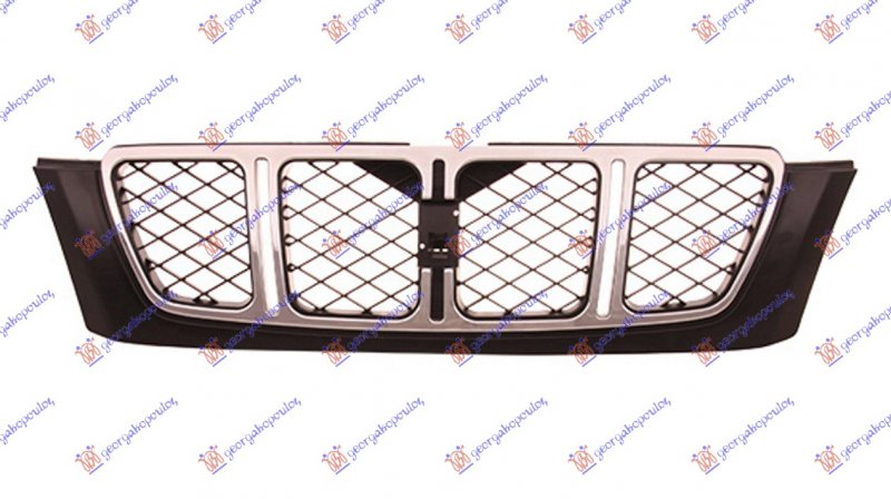 GRILLE (CHROMED-BLACK) 00-02