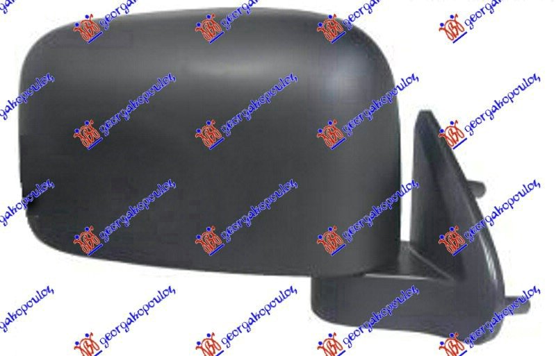 DOOR MIRROR MANUAL BLACK (DOUBLE CAB/4DO