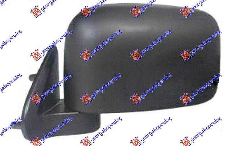 DOOR MIRROR MANUAL BLACK (DOUBLE CAB/4DO