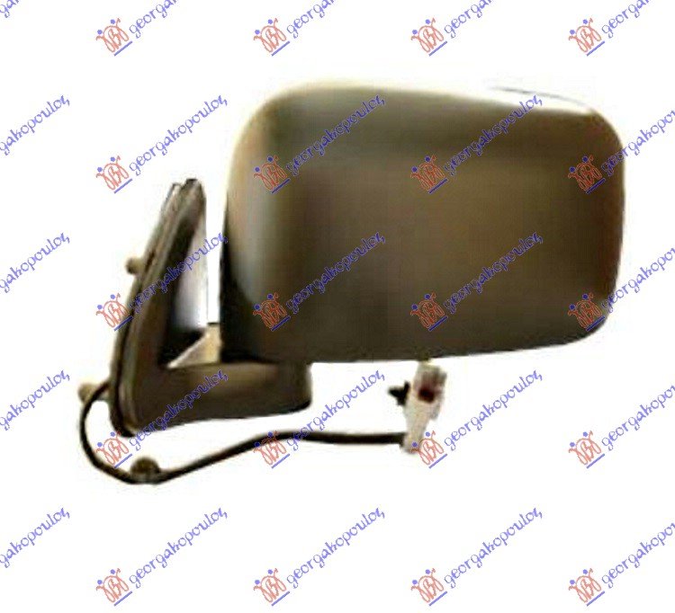 MIRROR OUTER EL.BLACK (DOUBLE CAB-4DOOR)