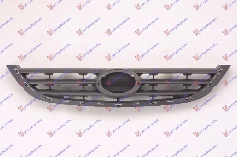 GRILLE  00- (W/O CHROME MOULDING)