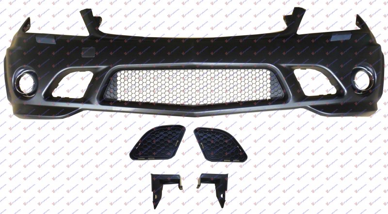 FRONT BUMPER (C63 AMG) COMPLETE (W/WASH)