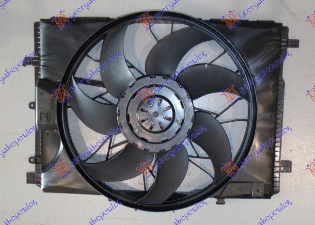 VENTILATOR KOMPL BENZ-DIZ (4PIN) (475mm)