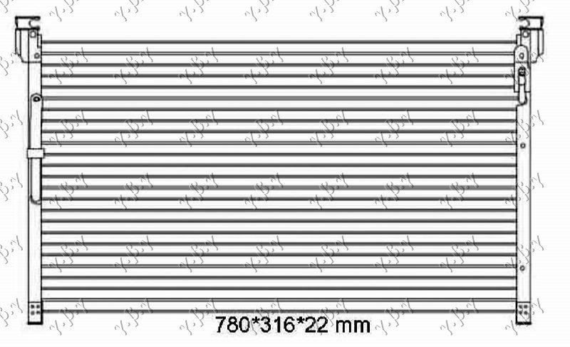 CONDENSER 2.0i 16V (79x31)