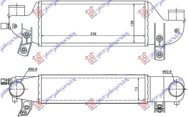 RAD.INTER.1,8 TDCi (33x12x73)