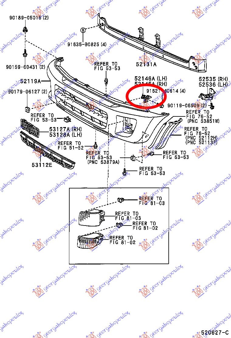 FRONT BUMPER STAY -03