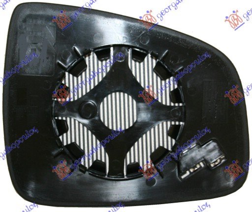 DOOR MIRROR GLASS HEATED