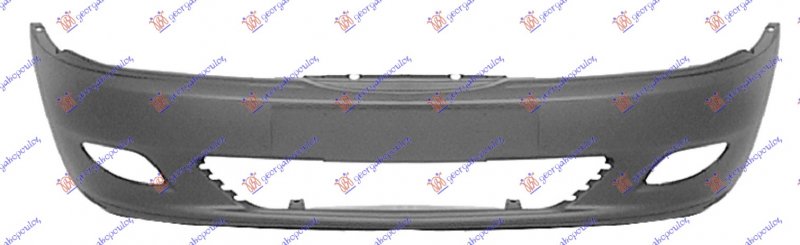 FRONT BUMPER PRIMED W/F 00-