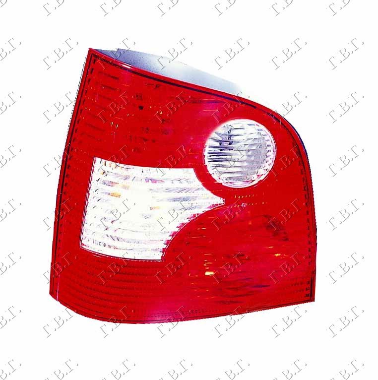TAIL LAMP RED/CLEAR (E)
