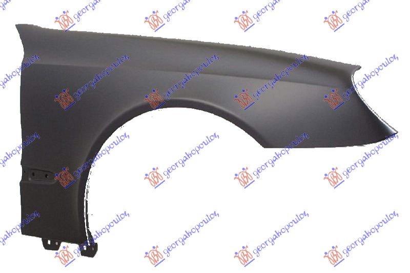 FRONT FENDER ALUMINUM