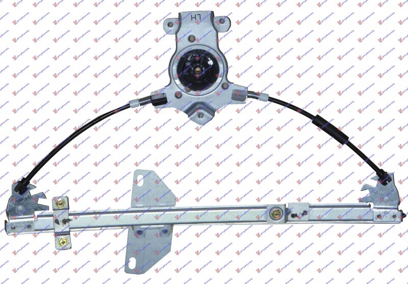 REAR WINDOW REGULATOR ELEC (W/O MOTOR)