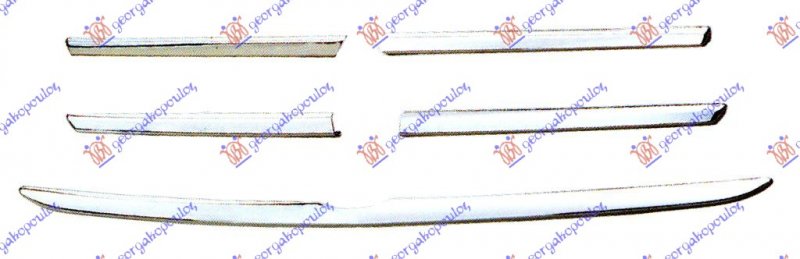 CHROME GRILLE (SET)