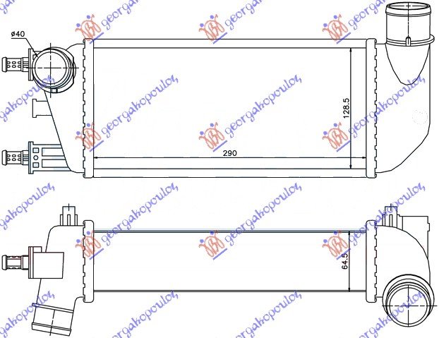 RADIAT INTERC 1,3 JTDM-JTD (29x13x6,4)