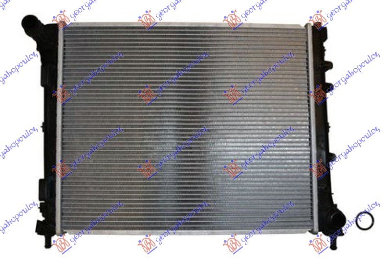 RADIATOR 0,9-1,0 8V (48x39.2x1.6)