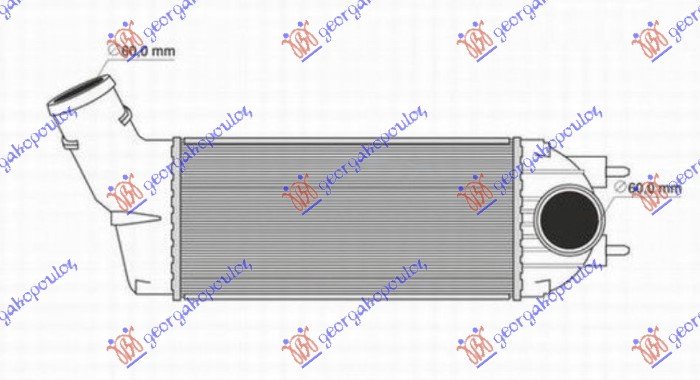 HLAD. INTERKUL. 1.6-2.0 DIZ (300x135x85)