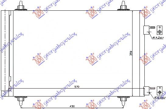 CONDENSER PETR-DSL (53.5x36.4x12)