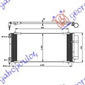 CONDENSER 2.2-2.7 HDi (67x30.7)