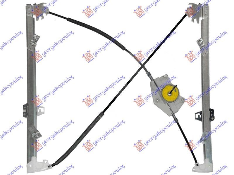 FRONT WINDOW REG. (W/O MOT) (EUROPE)