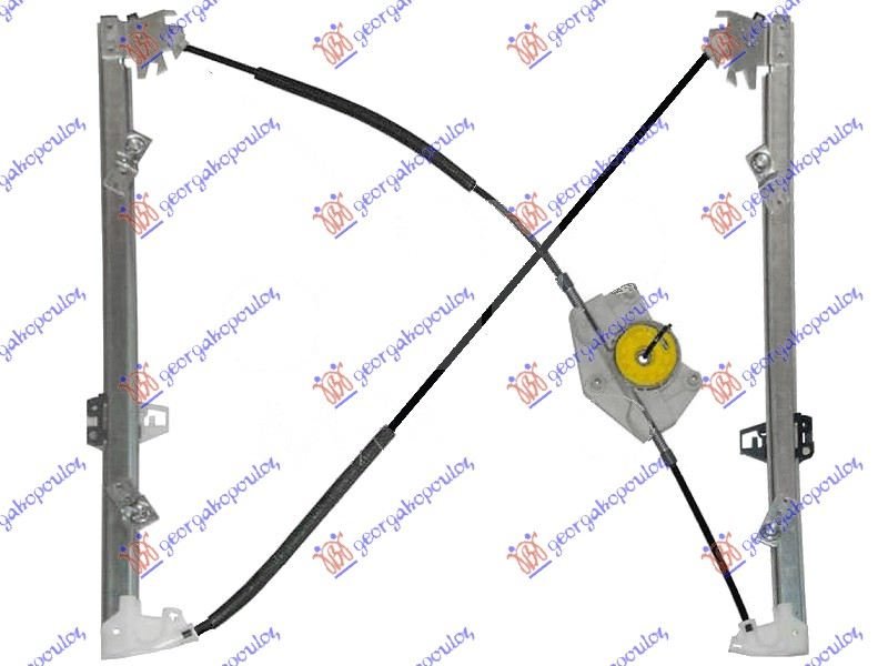 FRONT WINDOW REG. (W/O MOT) (EUROPE)