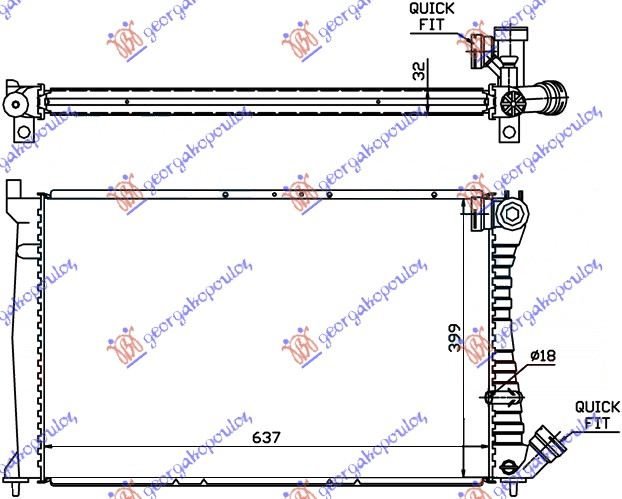 RAD. 2,0i-8VTURBO-1,9-2,1T.D(64x40) /