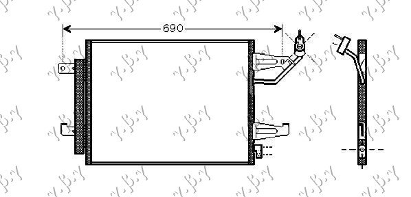 CONDENSER (52x37,5) (ALL MODELS)