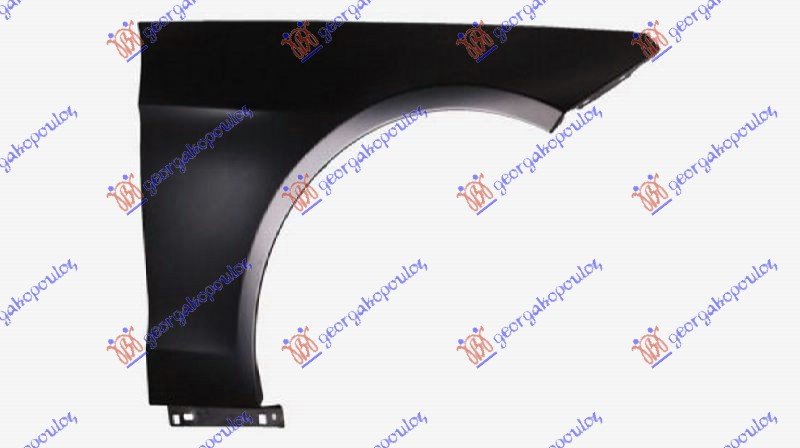 FRONT FENDER ALUMINIUM