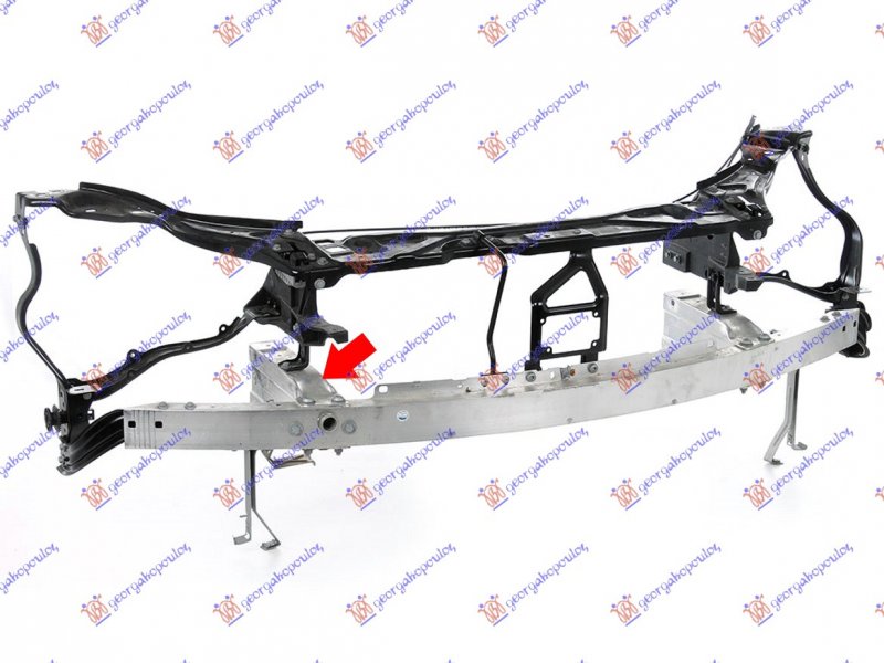 FRONT BUMPER BRACKET ALUMINIUM