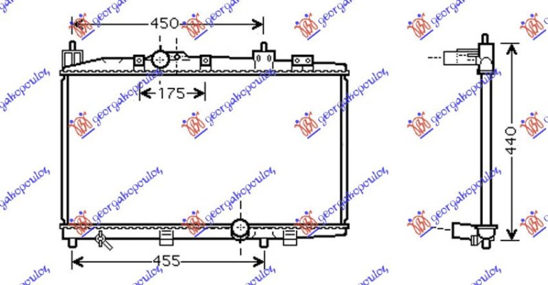 FTOHES  1.4 D4D +/-AC  SISTEM I MBYLLUR.(35x64x1