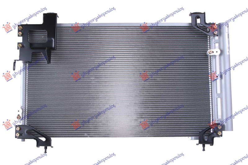 HLADNJAK KLIME 2.0 D4D DIZEL (590x370x16) CEV DIJAGONALNO (KOYO)