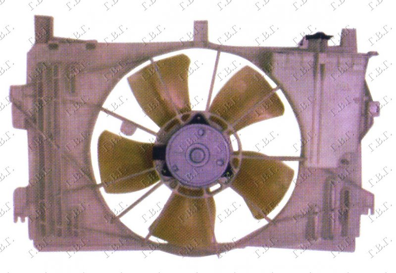 VENTILATOR KOMPLET BENZ.NE KAPSE