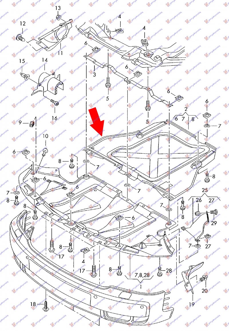 UNDER GEAR BOX COVER