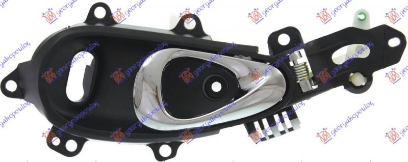 DOOR HANDLE FRONT INNER CHR/BLACK