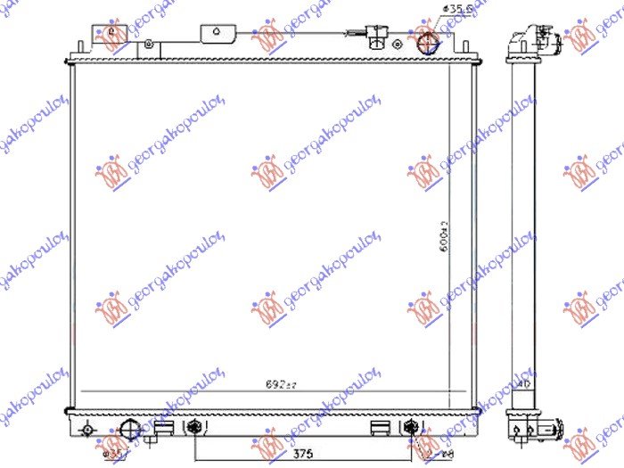 HLAD. 3.0 dCi DIZEL(600x690x40) MAN-AUT