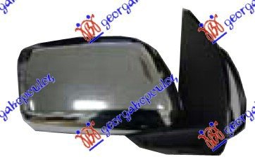 DOOR MIRROR OUTER ELEC.(CHROME) -08