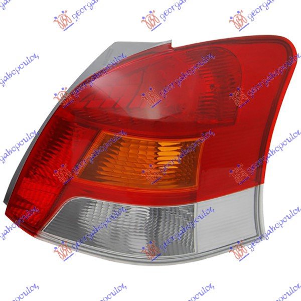 TAIL LAMP 09- (YELLOW CORN.) LED (E)