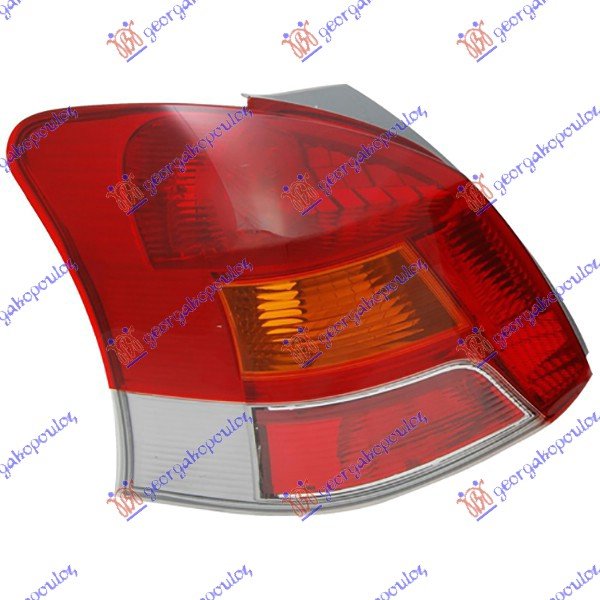 TAIL LAMP 09- (YELLOW CORN.) LED (E)