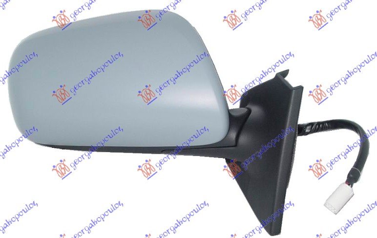 DOOR MIRROR ELECT. HAETED FOLD PRIMED