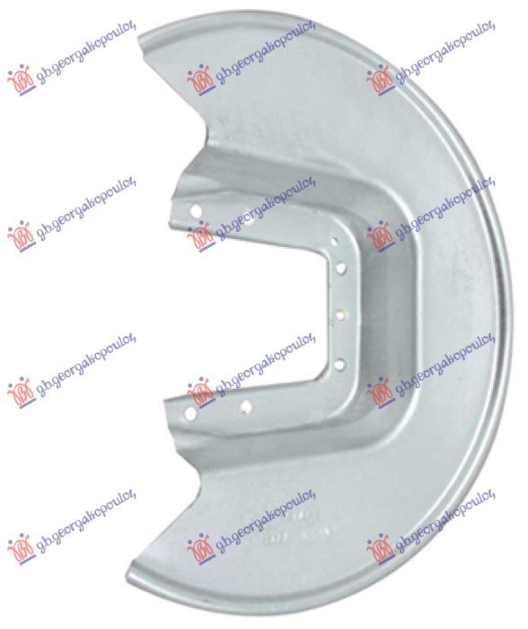 ZASTITA ZADNJEG KOCIONOG DISKA (PRECNIK ZASTITE 275mm) (PRECNIK DISKA 247mm)
