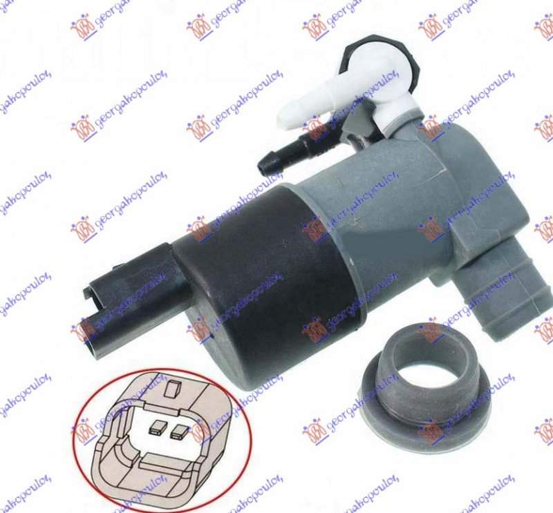 MOTOR FOR WIPER WASHER TANK W/REAR WIPER