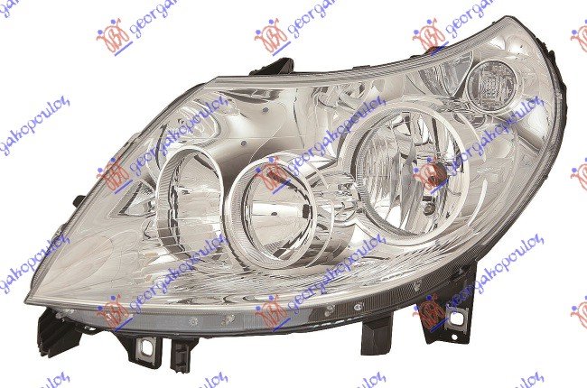 FAR ELEKTRICNI (H7/H1) SA LED DNEVNIM SVETLOM 2012- (MARELLI)