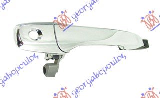 DOOR HANDLE FRONT OUTER CHROME