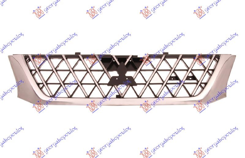 GRILLE CHROME/BLACK -05