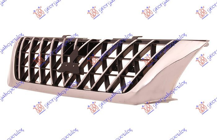 GRILLE CHROME/BLACK -05