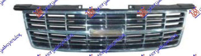 GRILLE CHROME 2WD