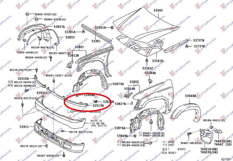 HEAD LAMP RIM