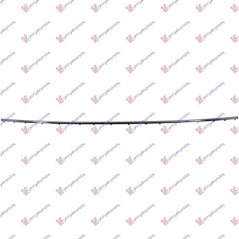 REAR BUMPER CHROME MOULDING -05