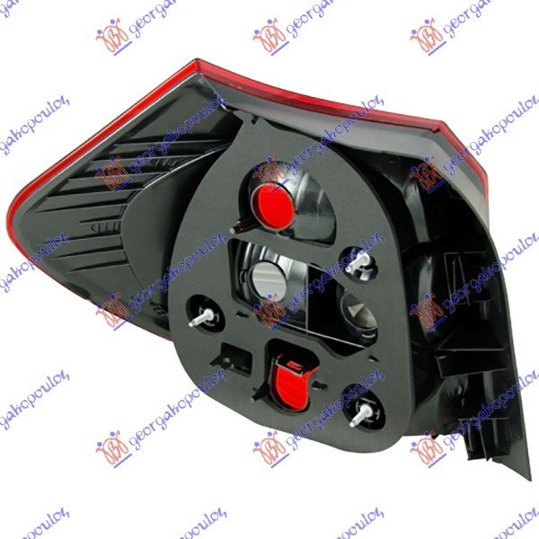 TAIL LAMP RED-WHITE -07 (E)