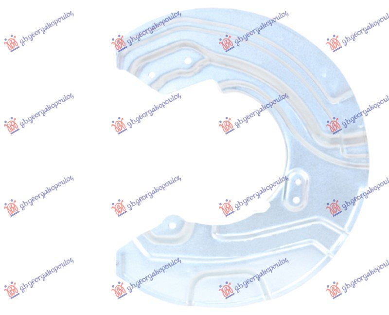 ZASTITA PREDNJEG KOCIONOG DISKA 4WD (PRECNIK DISKA 330mm)